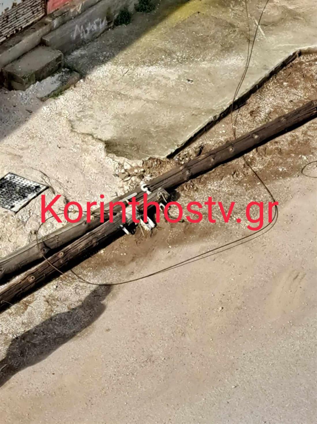 εναερίτης κολόνα