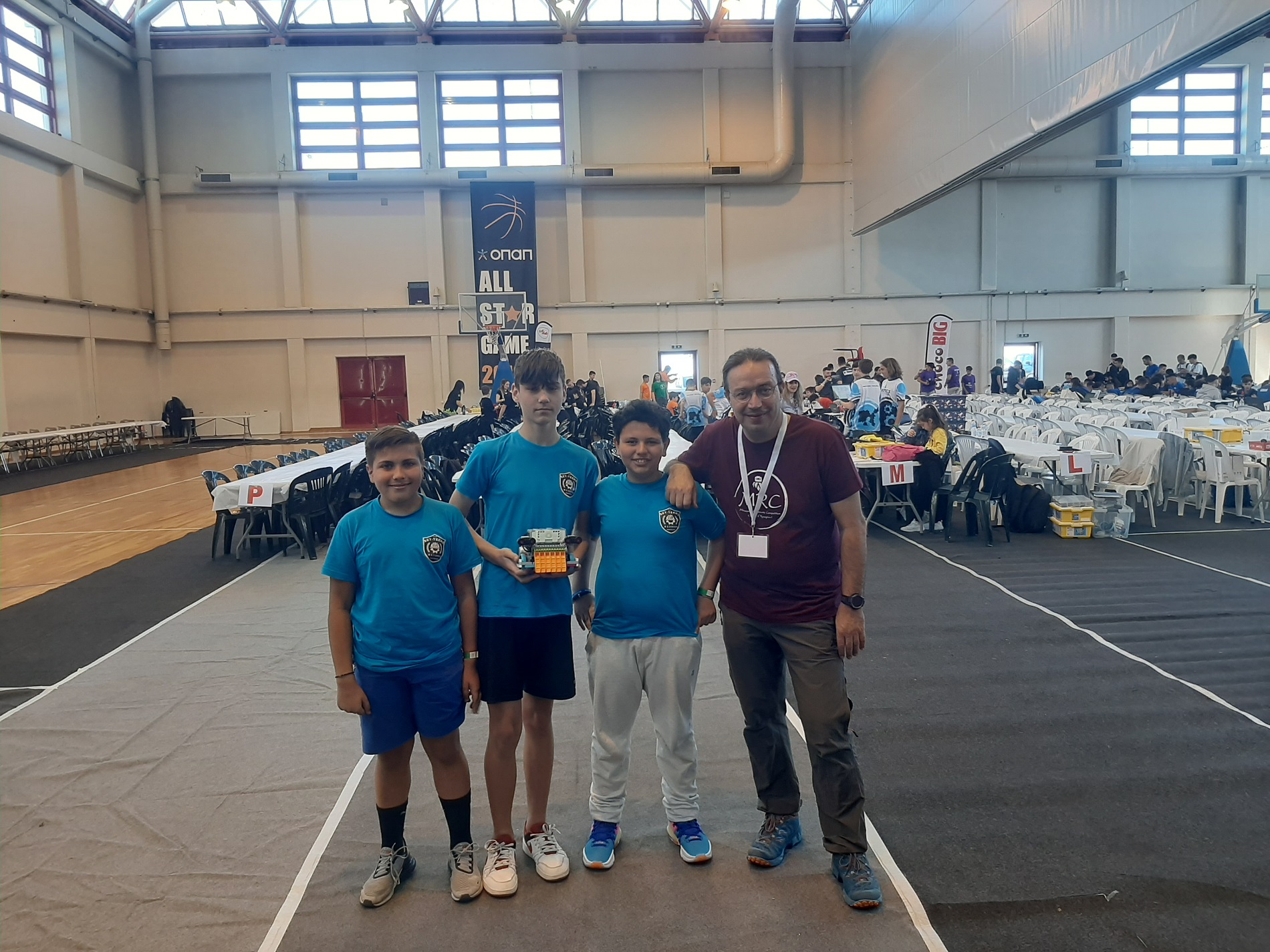 ομαδα 16ου ολυμπιάδα ρομποτικής