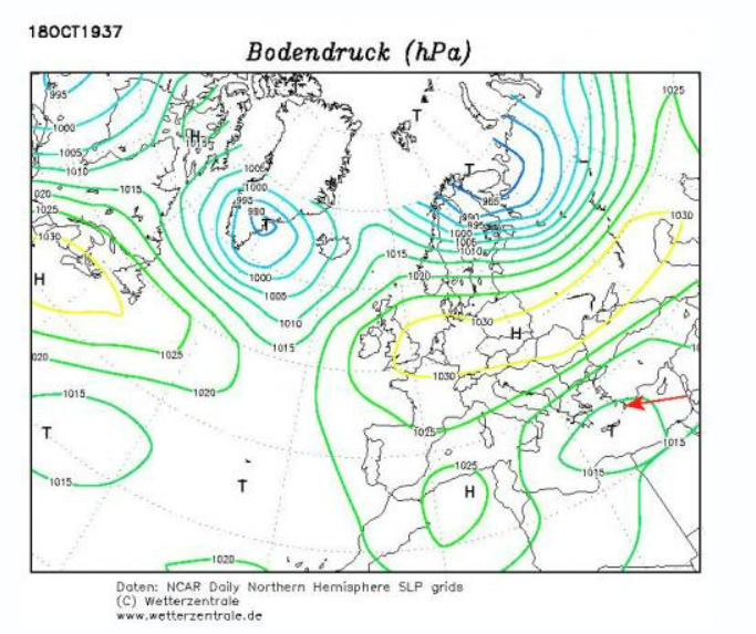 Βαρομετικό χαμηλό 1937