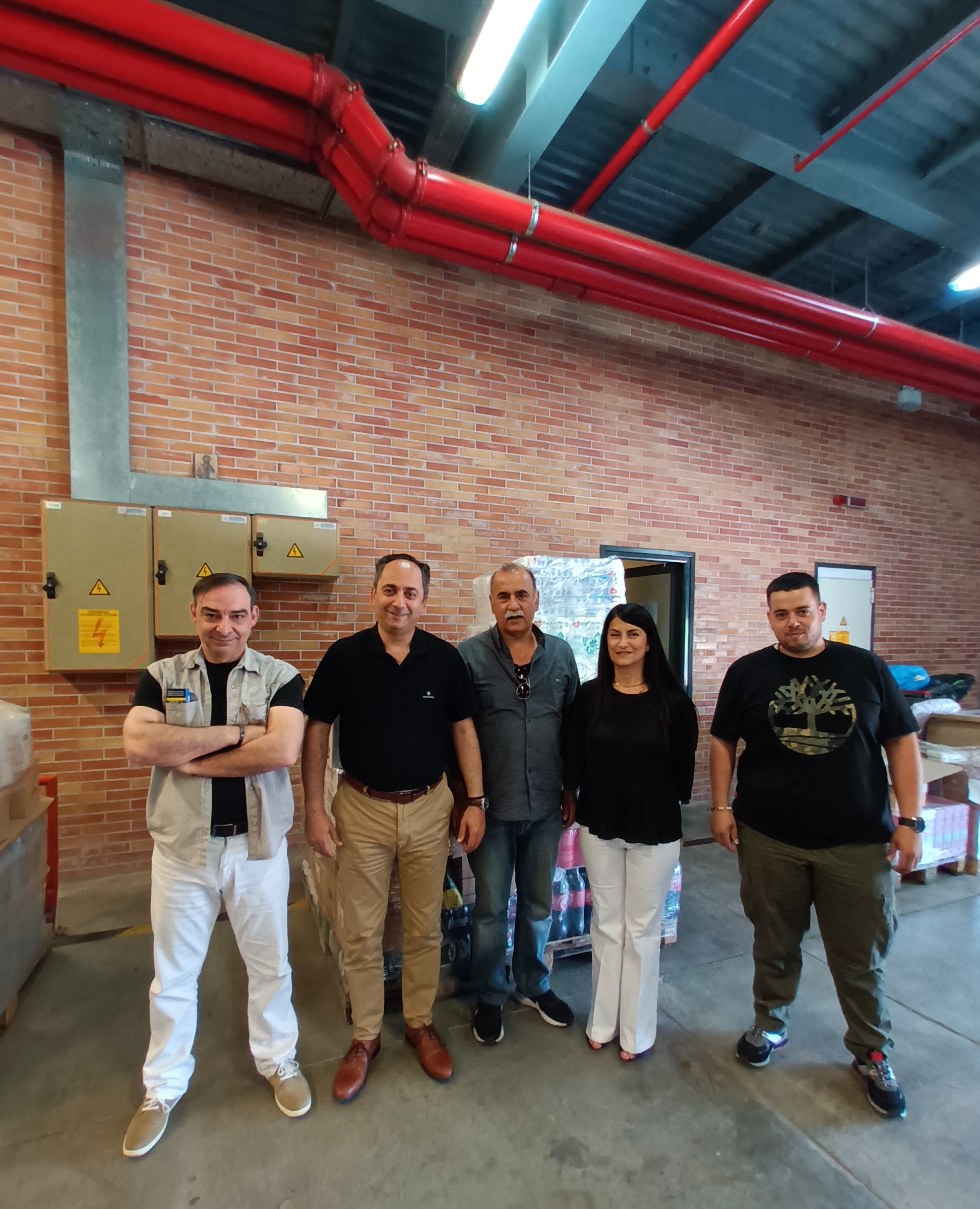 Από την αποστολή τροφίμων της Οργάνωσης Μελών του ΣΥΡΙΖΑ Τεμένους