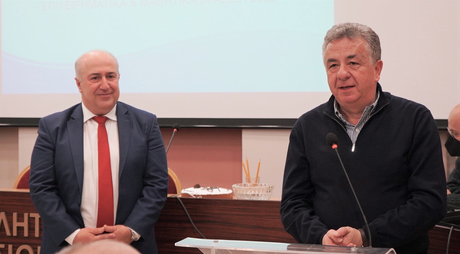 επιμελητήριο Λασιθίου πίτα Αρναουτάκης Δρόμος ΒΟΑΚ έργα