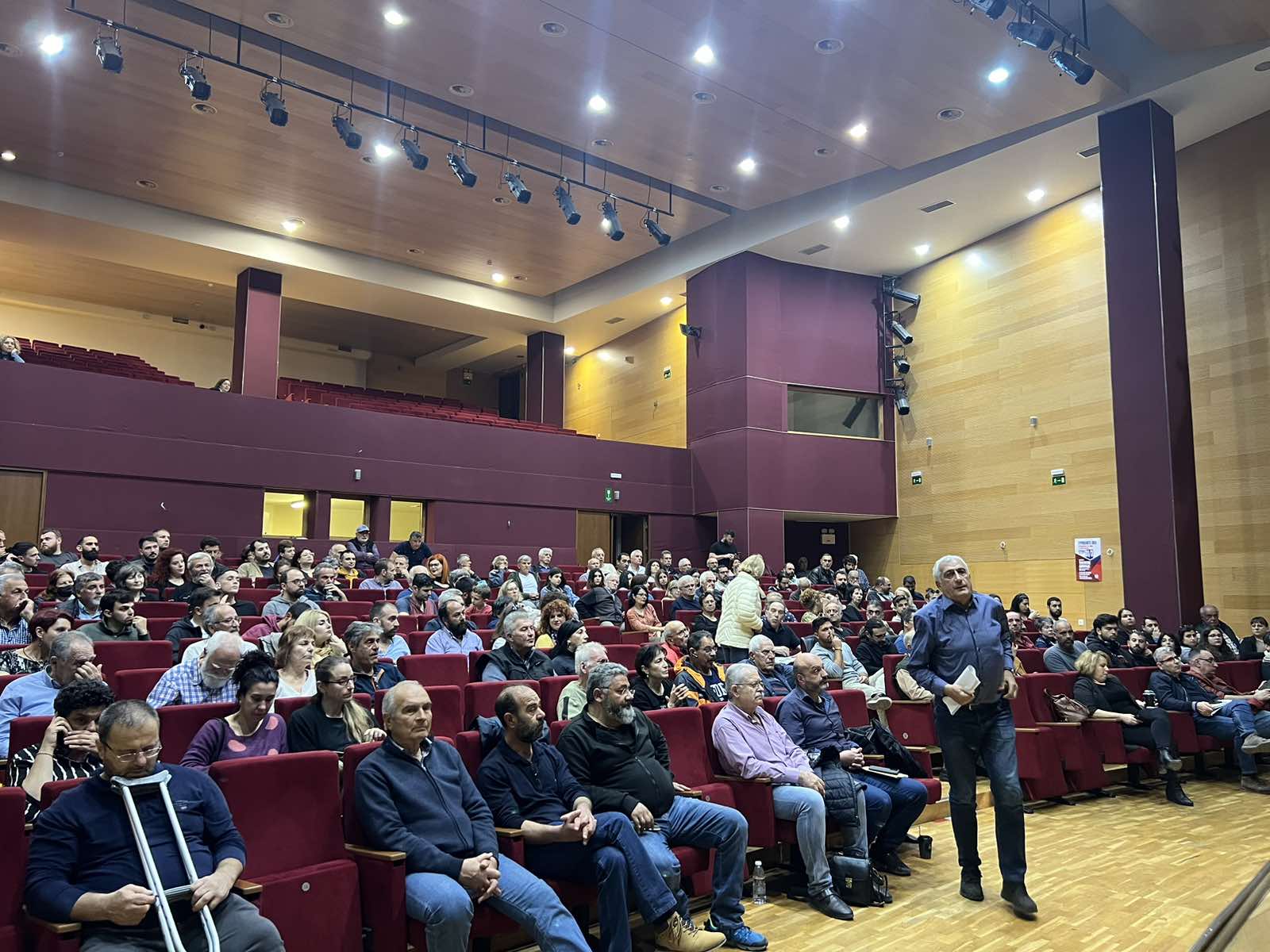 Με μεγάλη επιτυχία η πολιτική συγκέντρωση της ΤΕ Χανίων του ΚΚΕ για τις Ευρωεκλογές