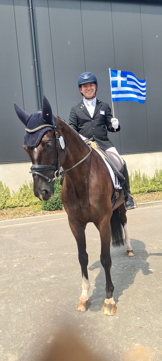 Μιχάλης Καλαράκης Ιππασία Παραολυμπιακοί Παρίσι