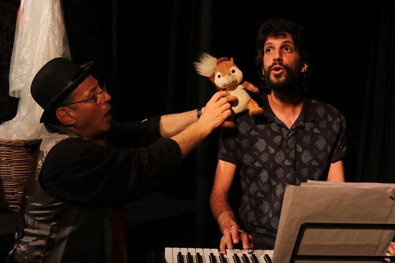 Ο Θωμάς Καντιφές με τον Βαγγέλη Λινοξυνάκη