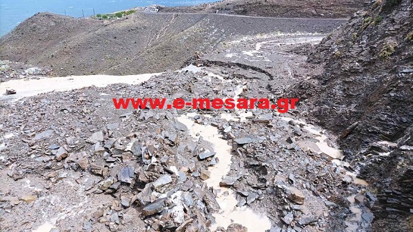 κατολισθήσεις μεσαρά Ηράκλειο