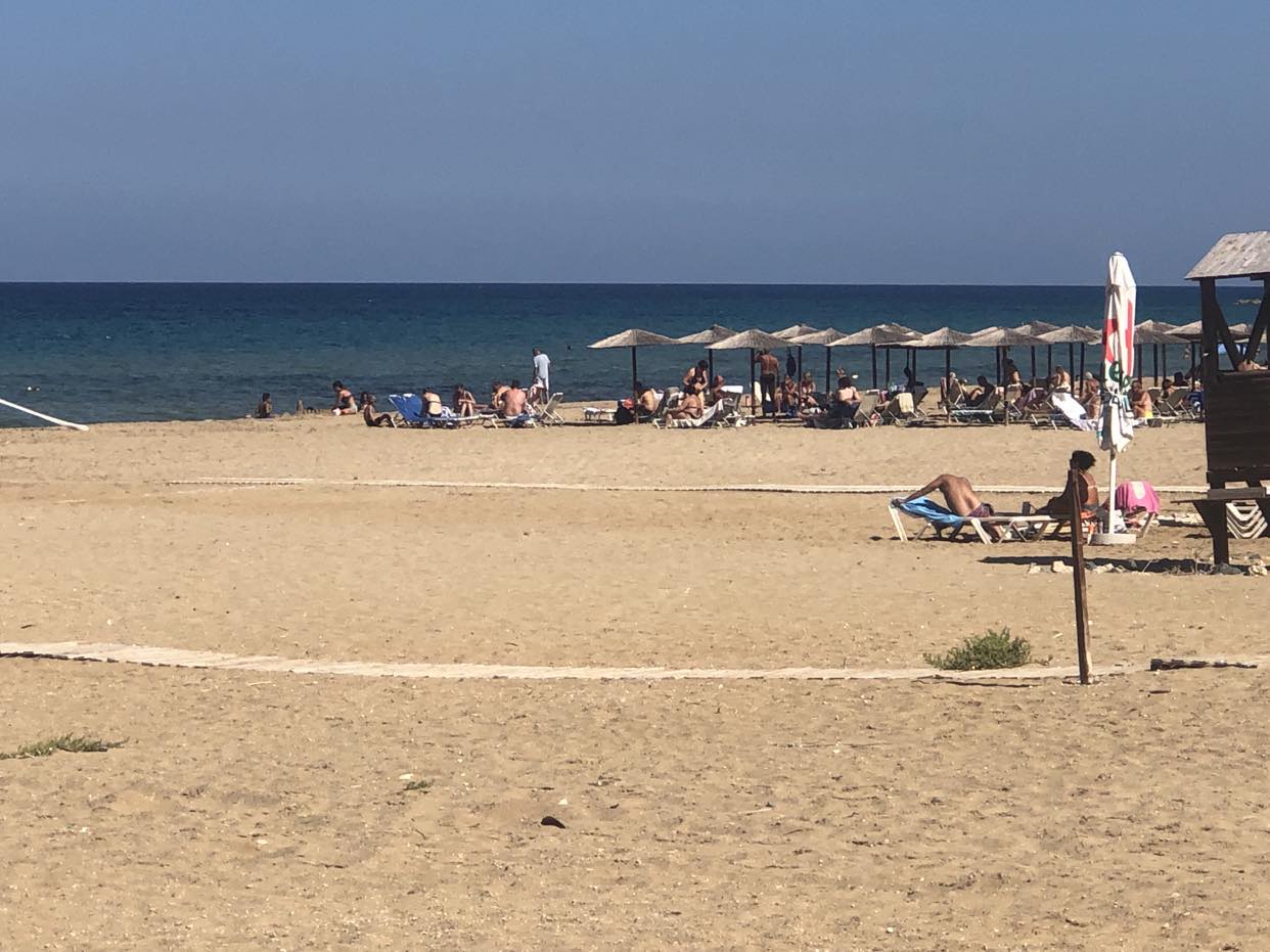 Παραλία Γούβες Μπάνιο Θάλασσα Ηράκλειο