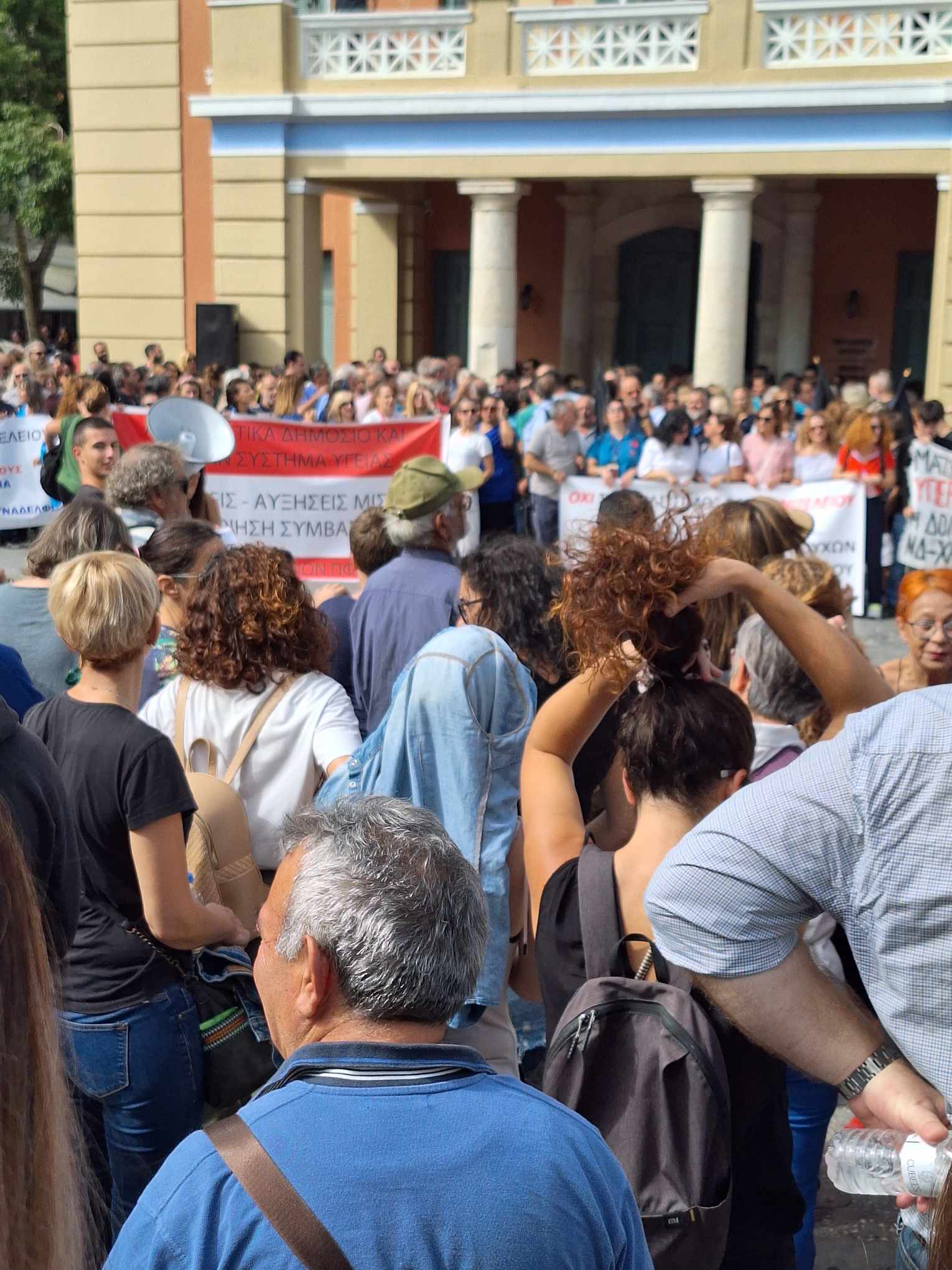 πλατεία ελευθεριας βενιζέλειο πορεία