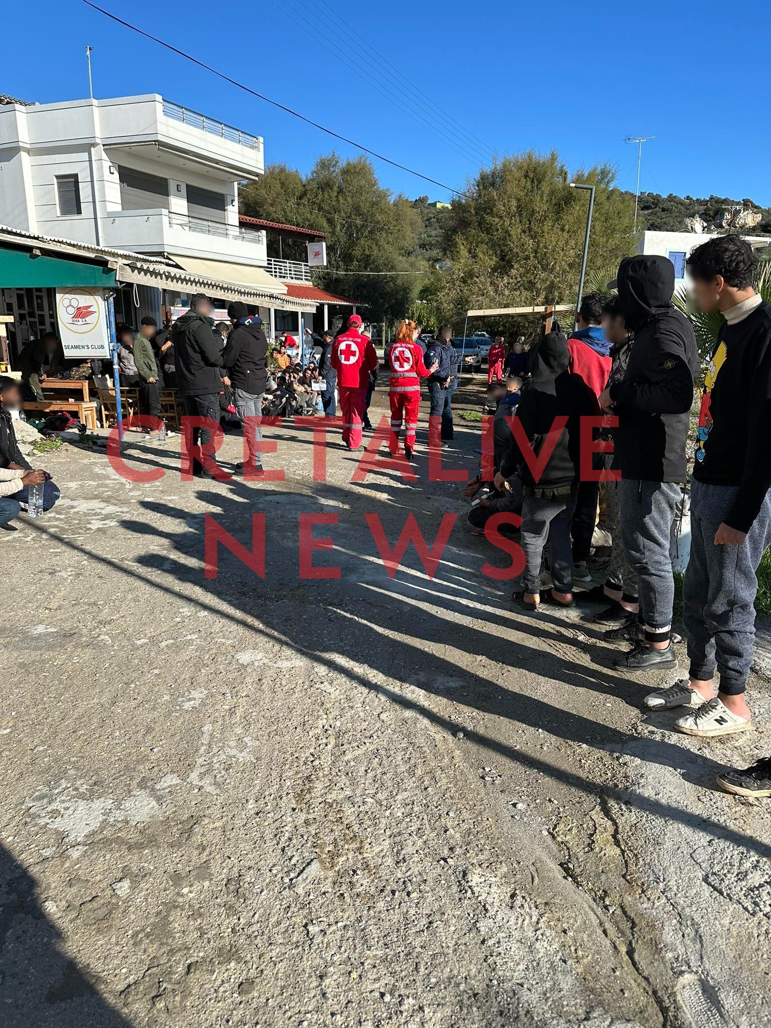 μετανάστες Καλοί Λιμένες Ηράκλειο Λιμενικό