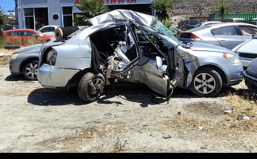 τροχαίο Αγιά Χανιά