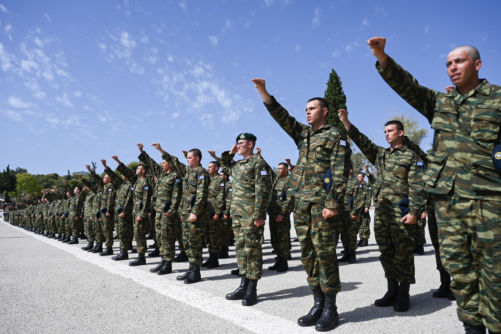 Στην ορκωμοσία νεοσυλλέκτων οπλιτών της Γ’ ΕΣΣΟ ο ΥΦΕΘΑ Γ. Κεφαλογιάννης