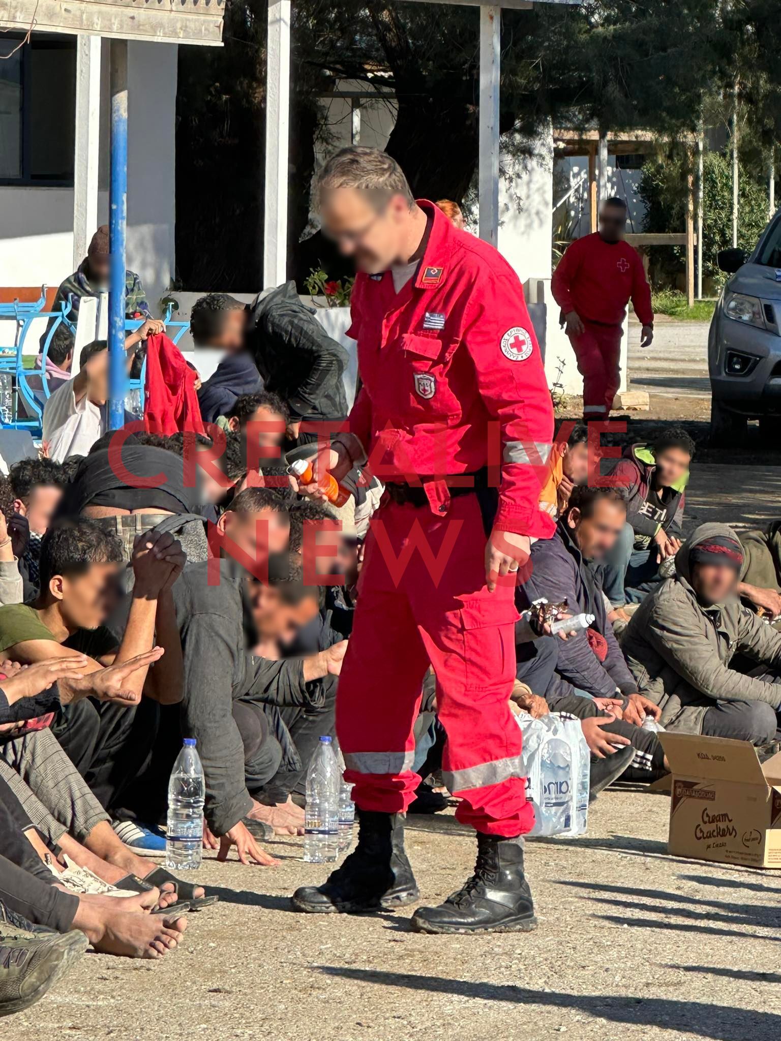 μετανάστες Καλοί Λιμένες Ηράκλειο Λιμενικό
