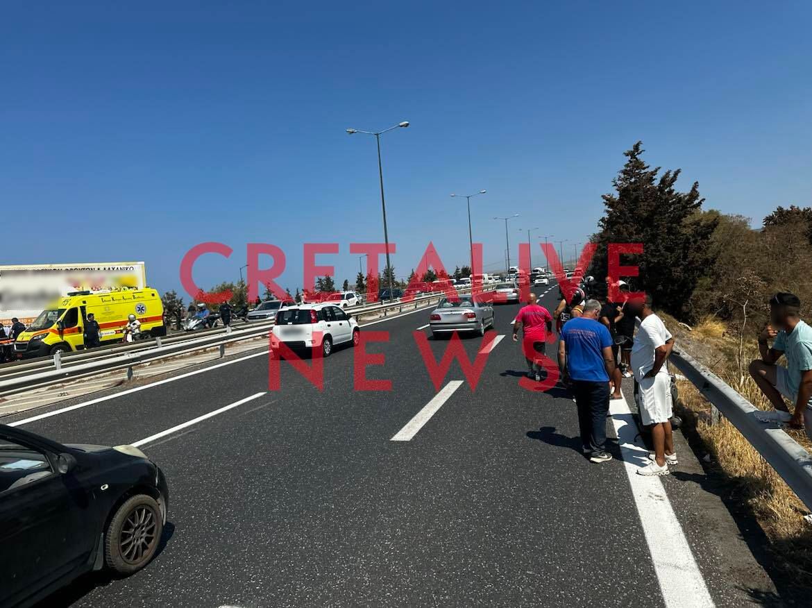 τροχαίο φορτηγό εθνικήοδός ηρακλειο