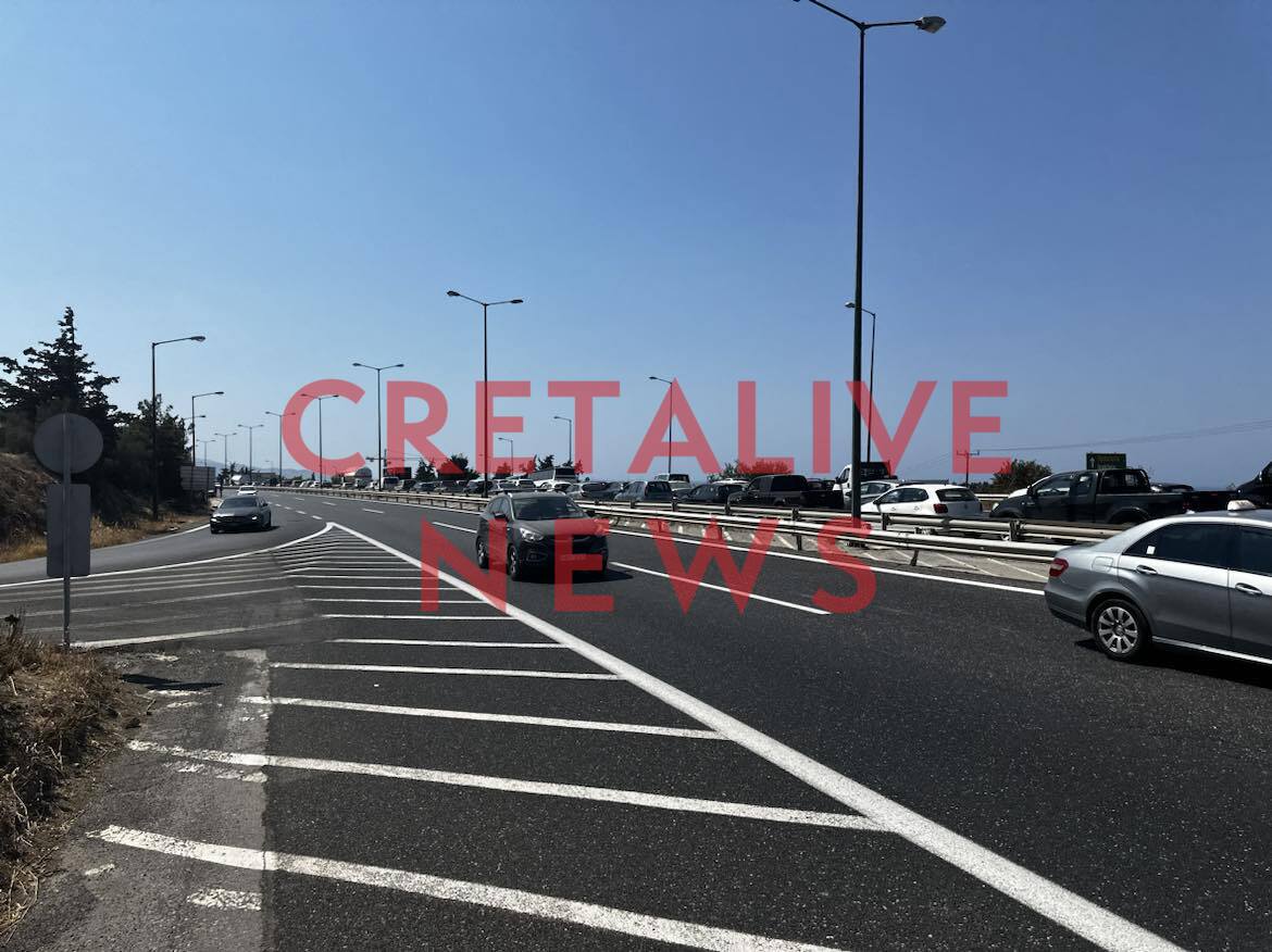 τροχαίο φορτηγό εθνικήοδός ηρακλειο