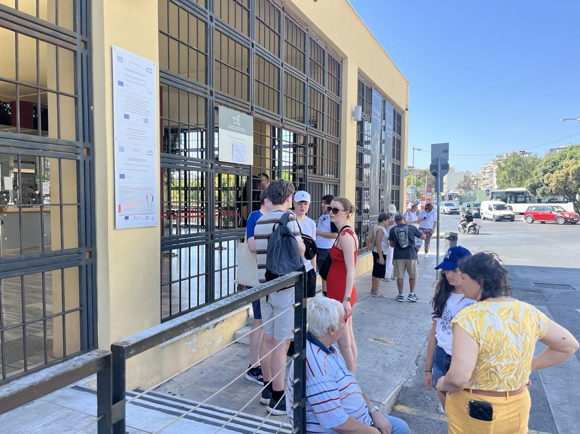 Αρχαιολογικό Μουσείο Ηρακλείου στάση εργασίας