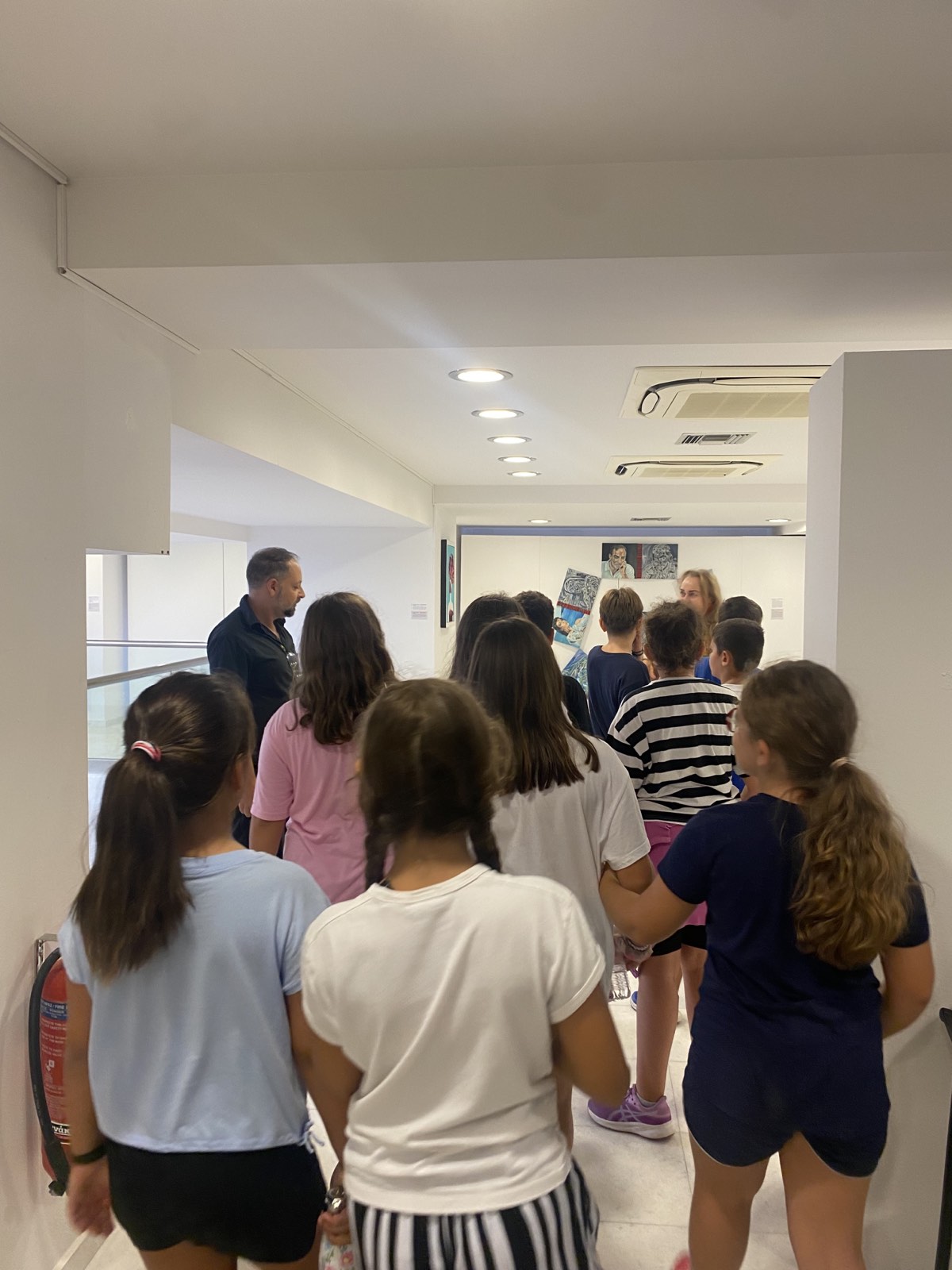 Πόλος έλξης μαθητών διεθνής έκθεση με έργα καλλιτεχνών από Ιταλία, Γαλλία, Βέλγιο και Ελλάδα