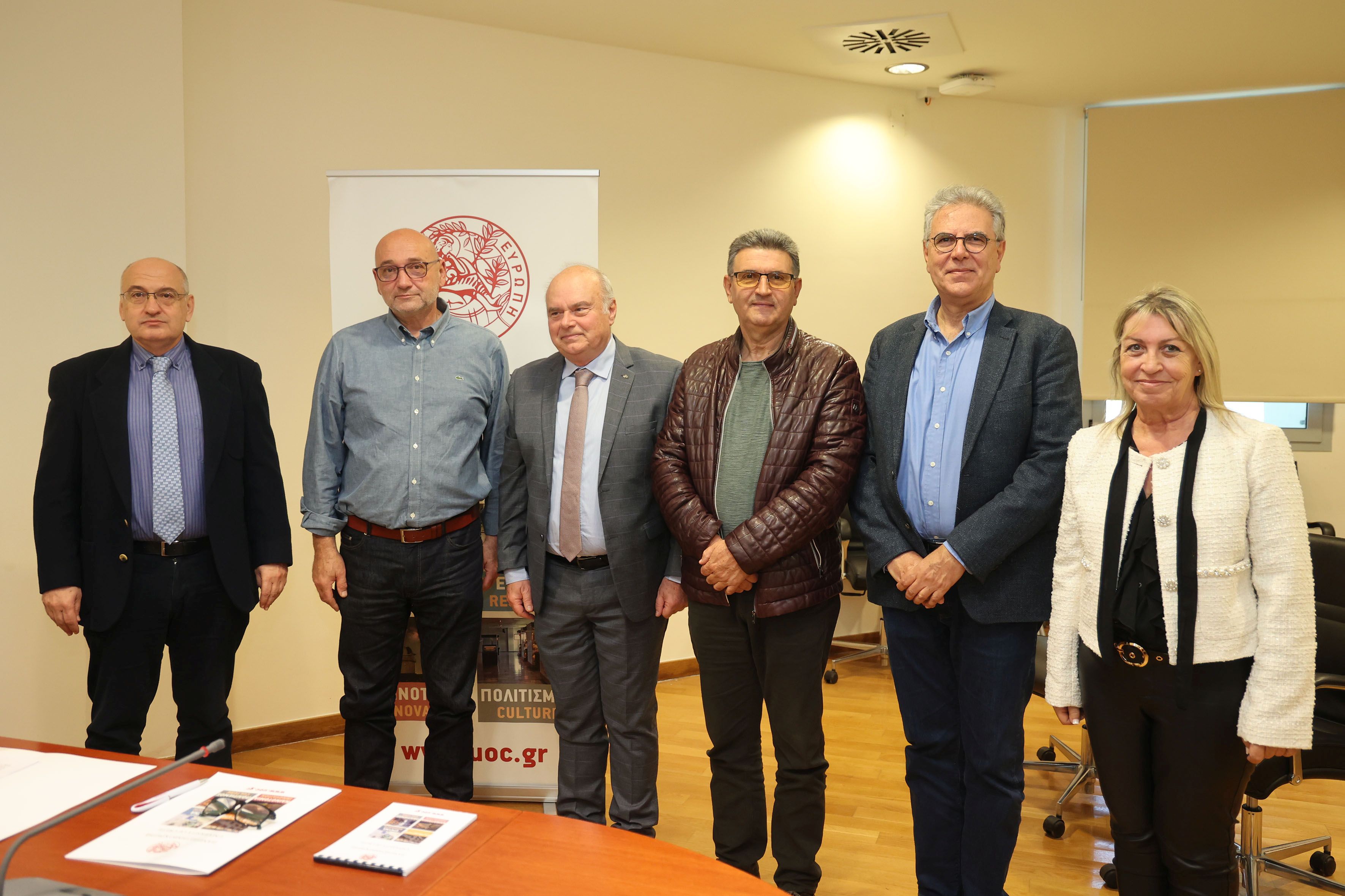 Μνημόνιο συνεργασίας μεταξύ Πανεπιστημίου Κρήτης και Επιμελητηρίου Ηρακλείου