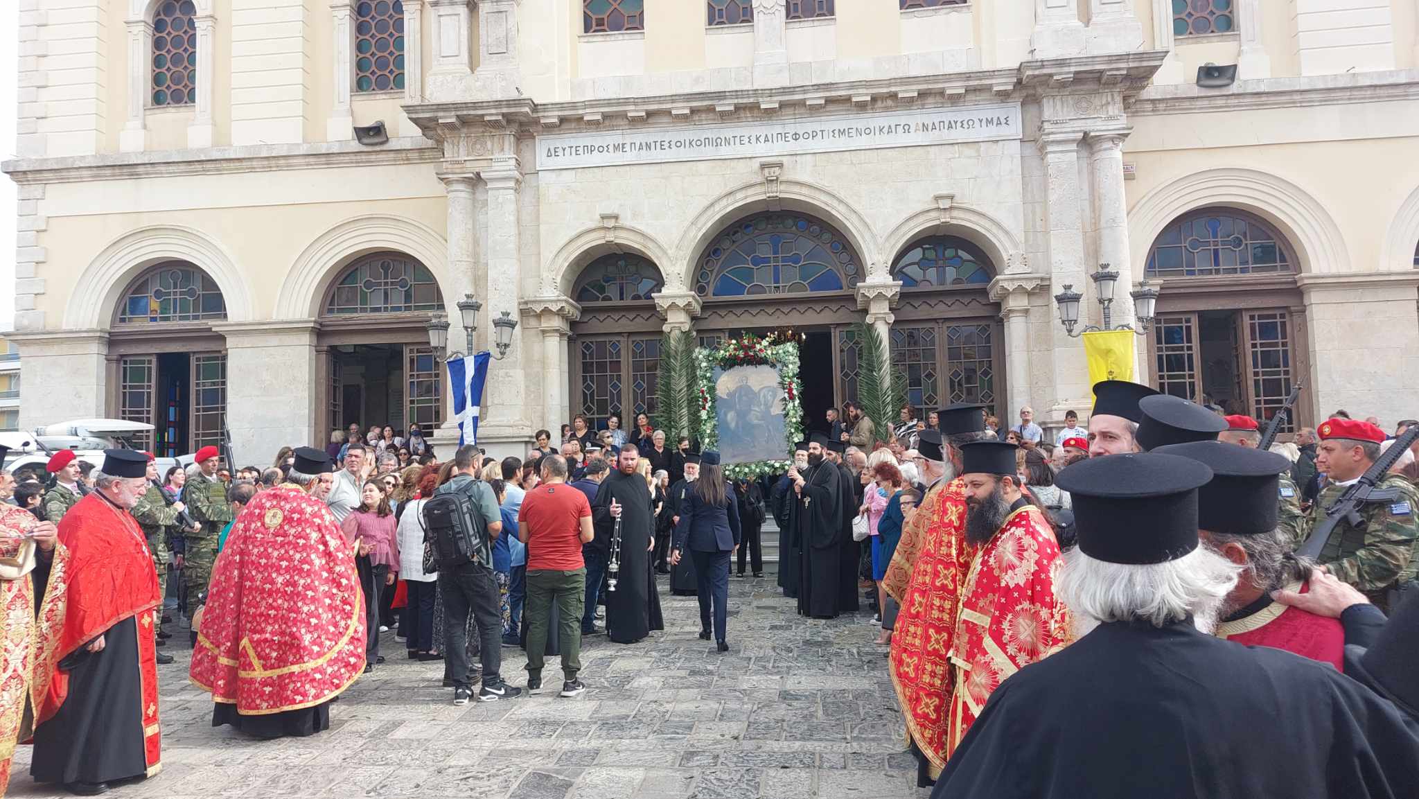 Το Ηράκλειο τιμά τον πολιούχο του, Άγιο Μηνά - Φωτογραφίες