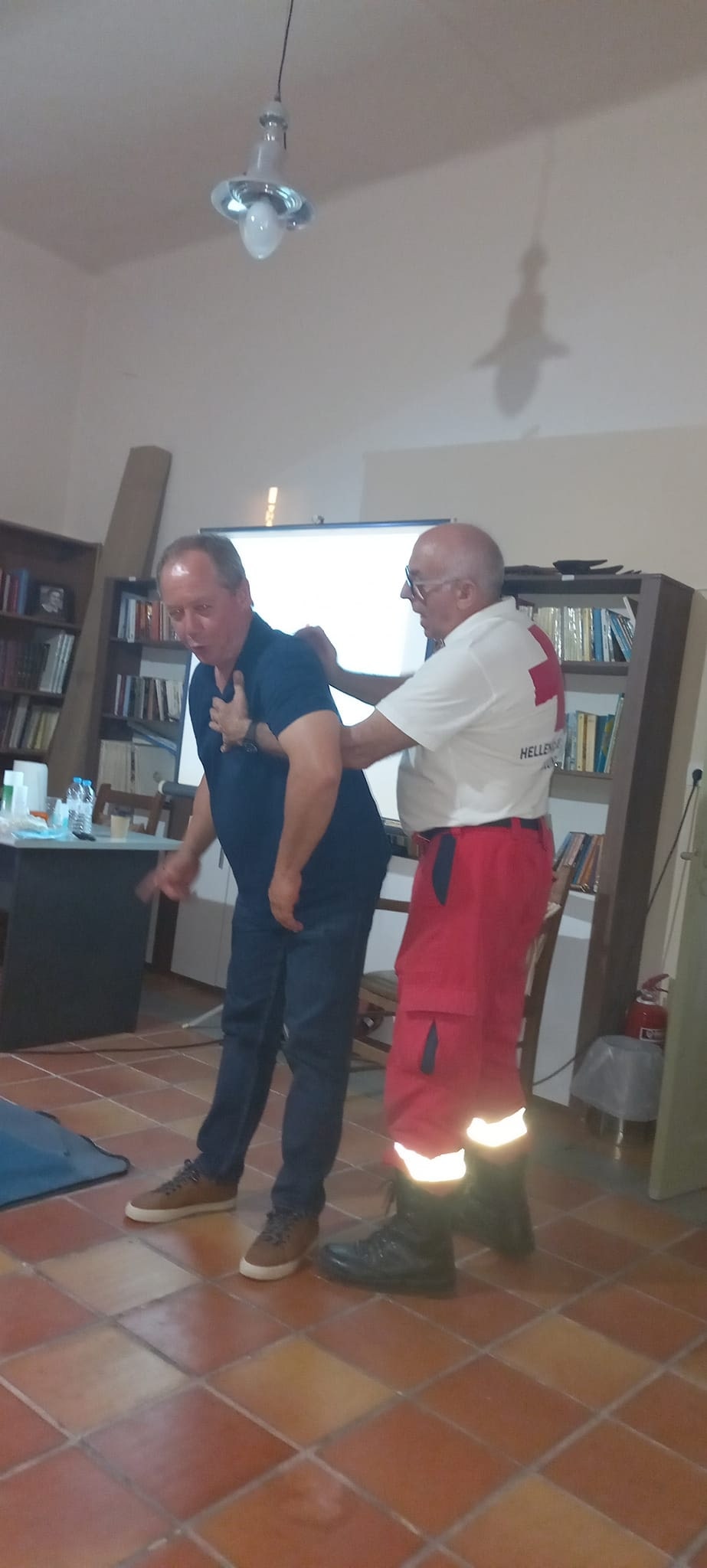 αθανάτοι σεμινάριο πρώτες βοήθειες ηράκλειο