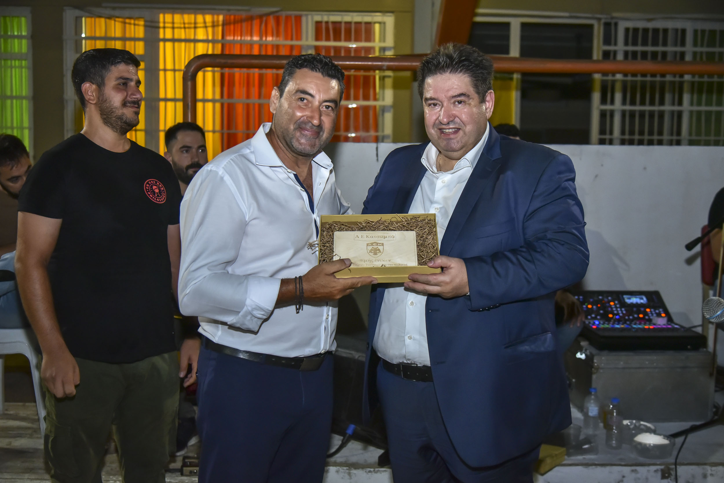 ΑΕΚ κατσαμπά Μιχάλης Καραμαλάκης Υποψήφιος Δήμαρχος Ηράκλειο Εκλογές 2023