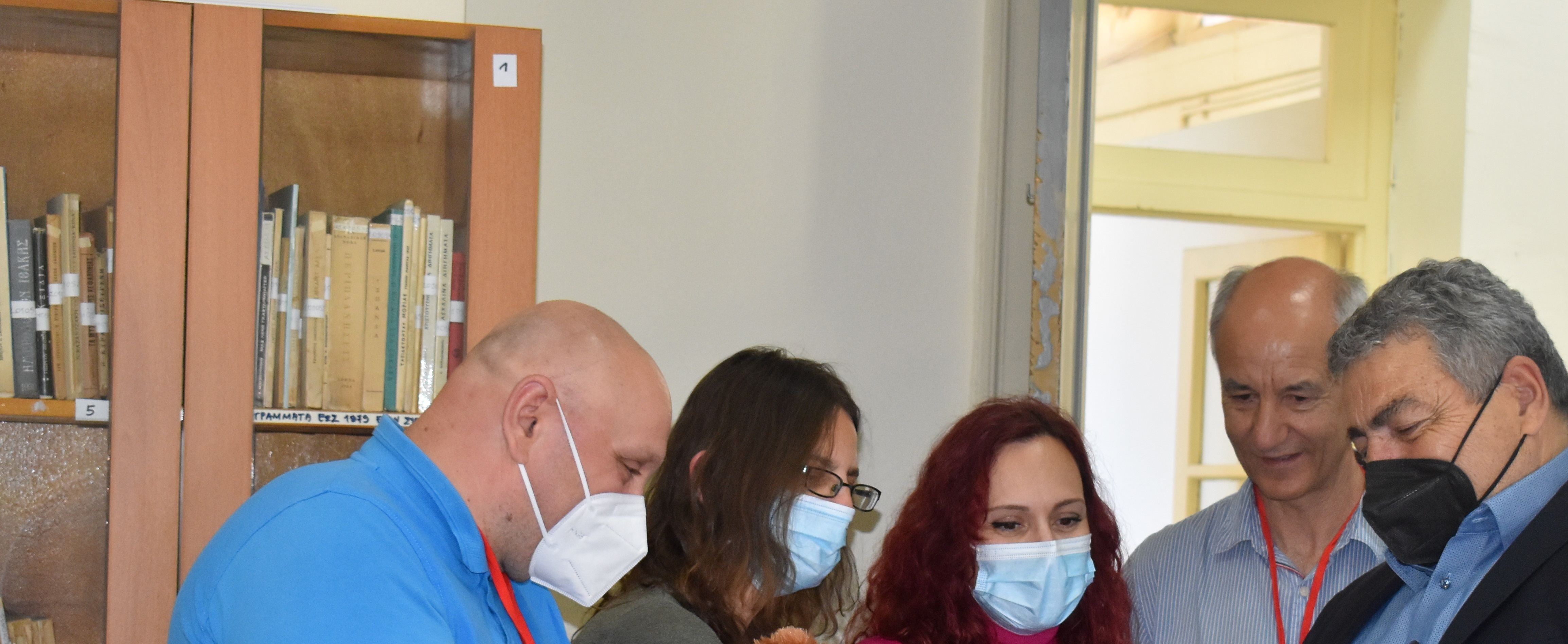 Από τη συνάντηση Καλογερή με μαθητές πέντε χωρών