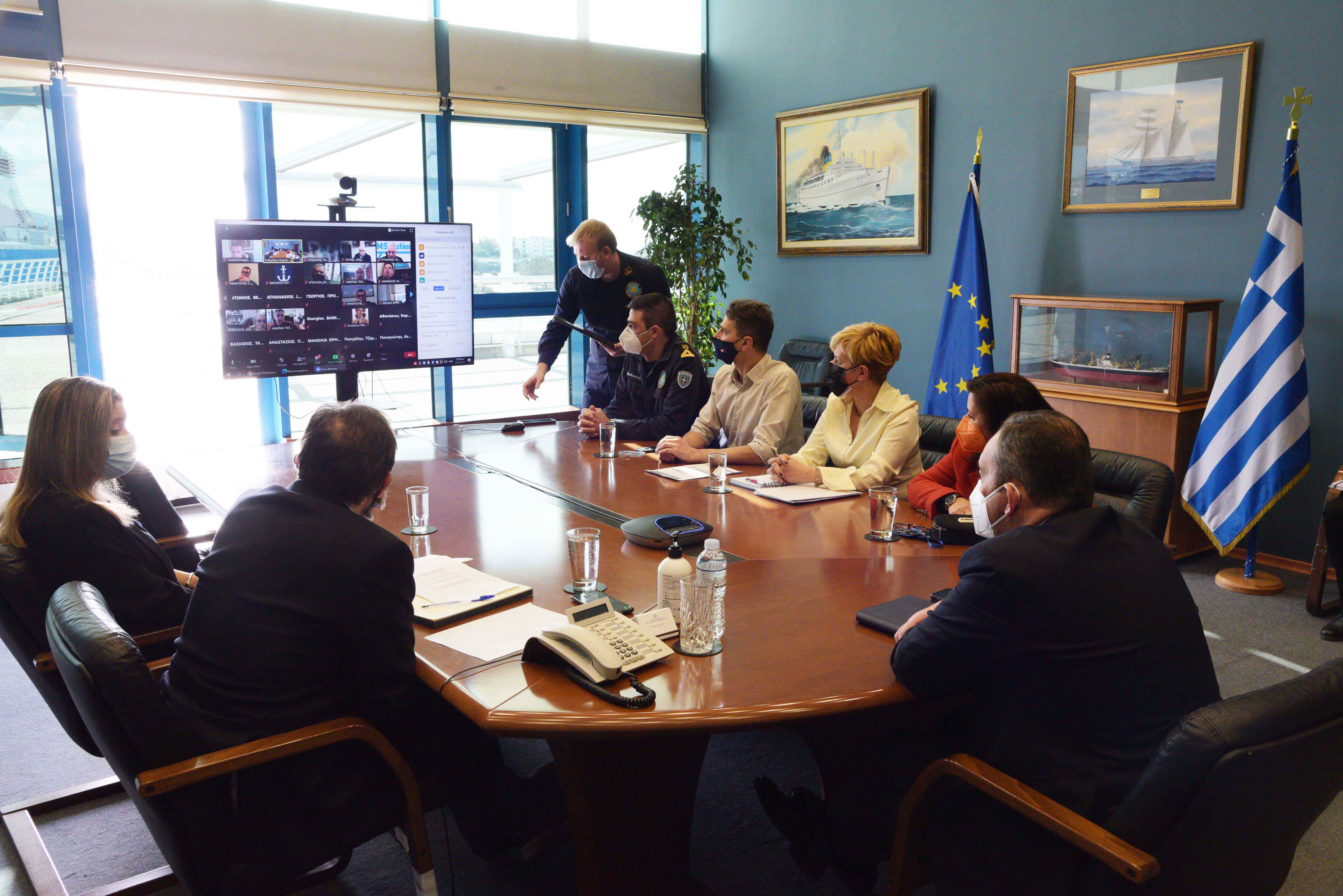 Από την παρουσίαση της ψηφιακής πλατφόρμας