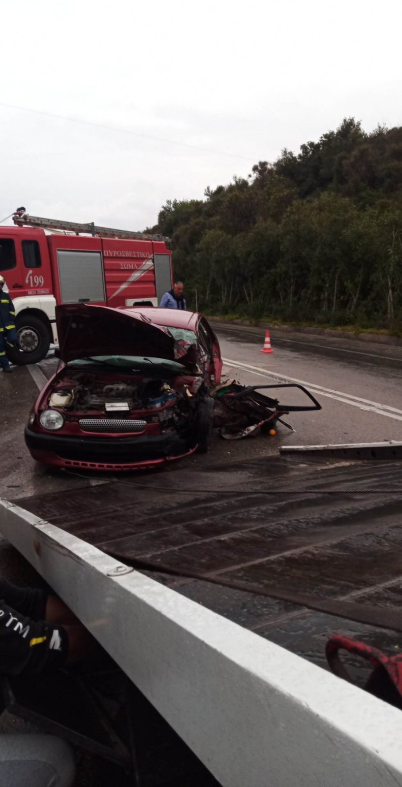 τροχαίο χανιά