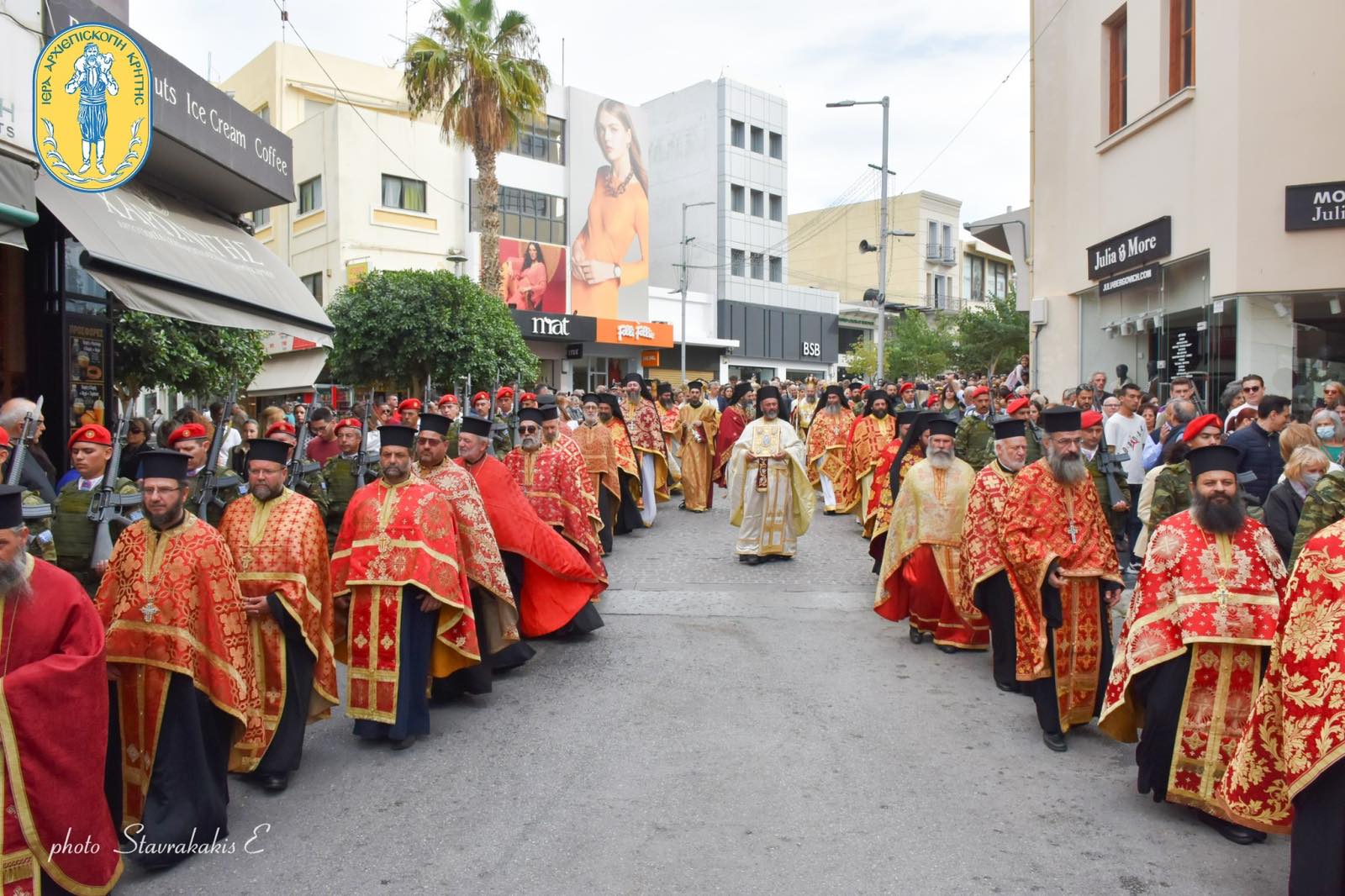 Με λαμπρότητα ο εορτασμός του Αγίου Μηνά στο Ηράκλειο