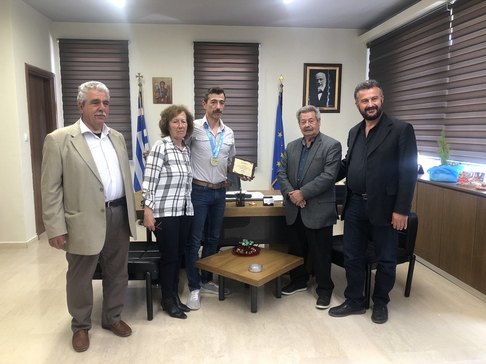 Αντώνης Καταντωνάκης Δήμος Γόρτυνας Πλακέτα