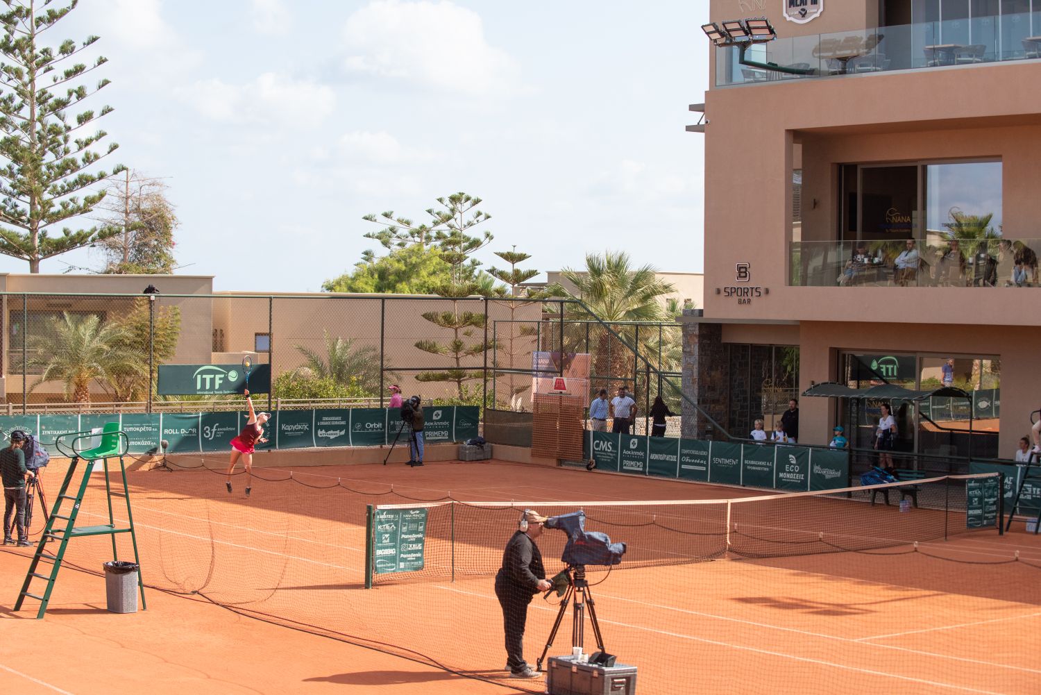 Στιγμιότυπα από το 1ο Nana ITF World Tennis Tournament