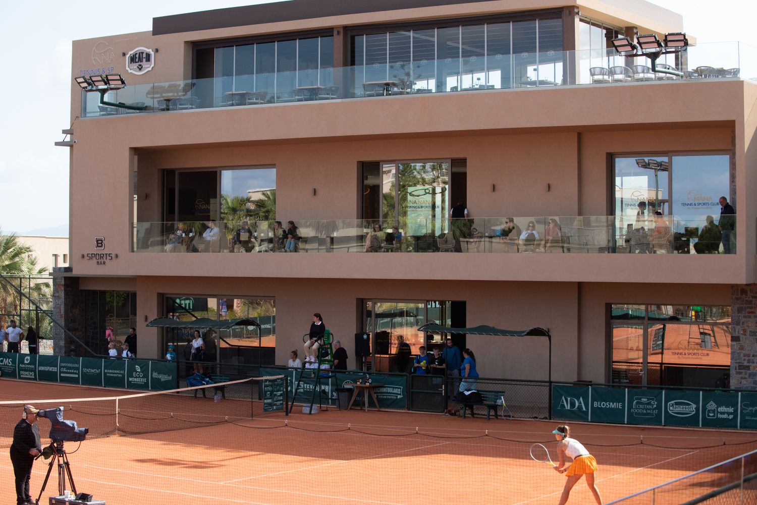Στιγμιότυπα από το 1ο Nana ITF World Tennis Tournament