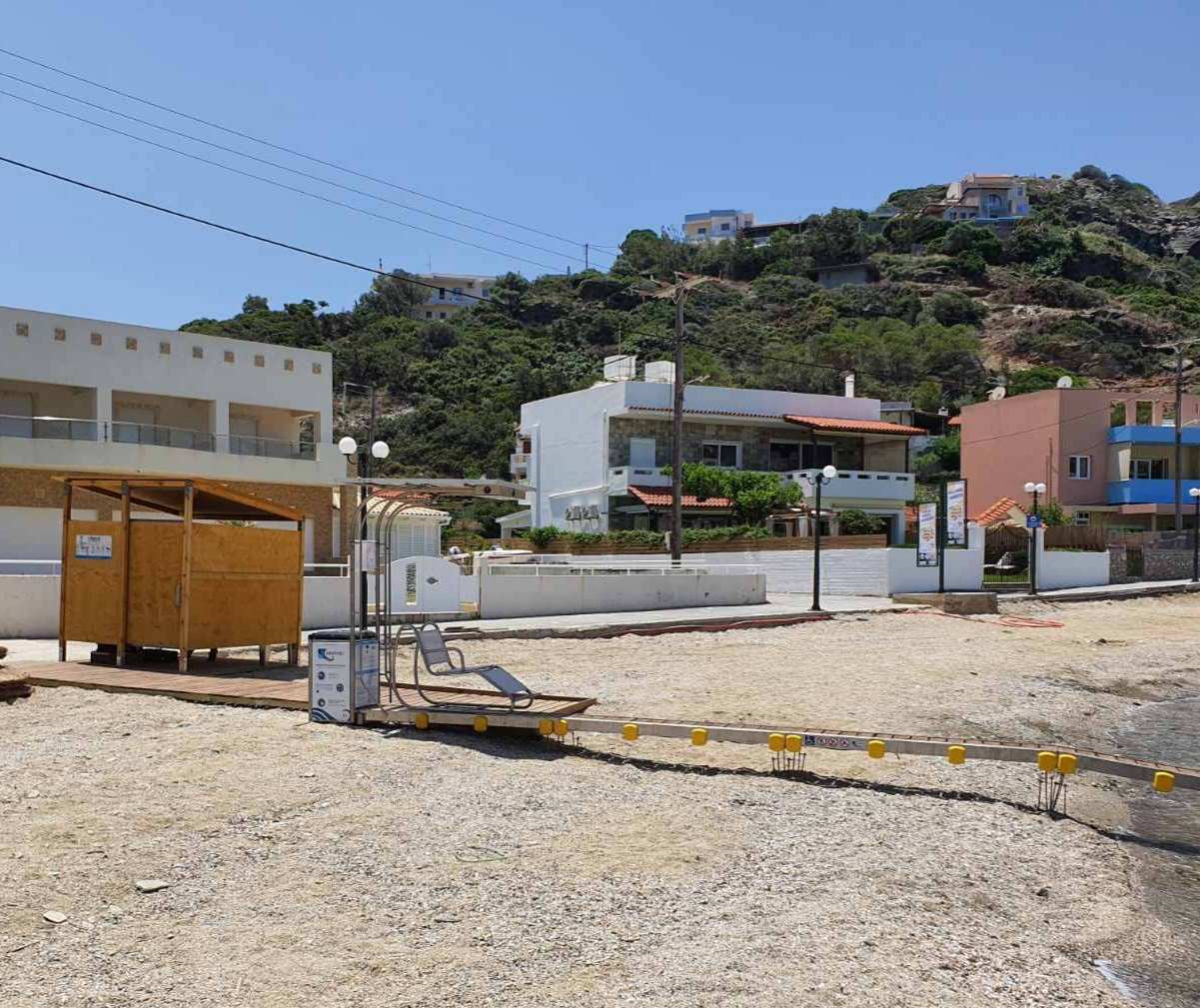 Σύστημα αυτόνομης πρόσβασης στη θάλασσα για Άτομα με Αναπηρίες τοποθετήθηκε στη Λυγαριά