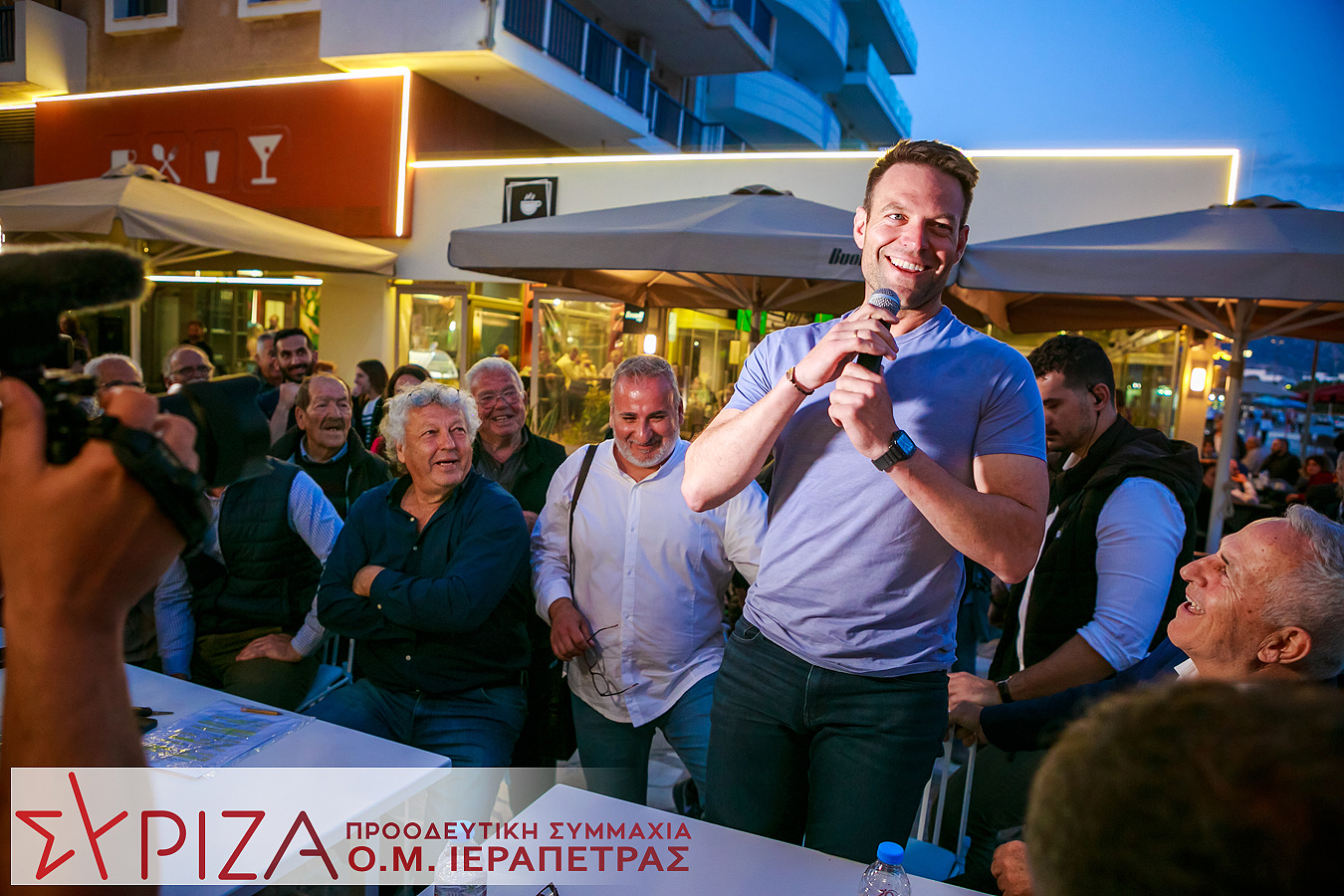 Με επιτυχία ολοκληρώθηκε η περιοδεία του προέδρου Στέφανου Κασσελάκη στο Ν. Λασιθίου