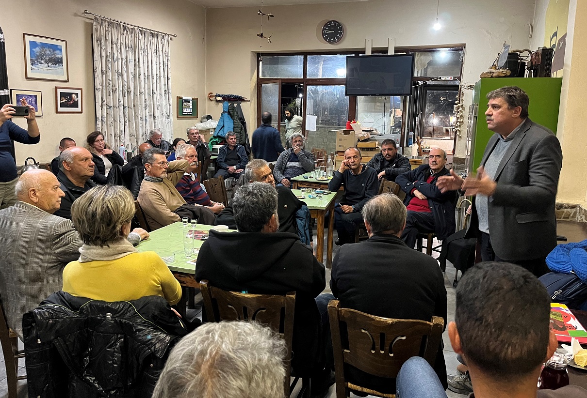 ξανθός συριζα υποψήφιος βουλευτής αμάρι Φουρφουράς Σακτούρια Ρέθυμνο