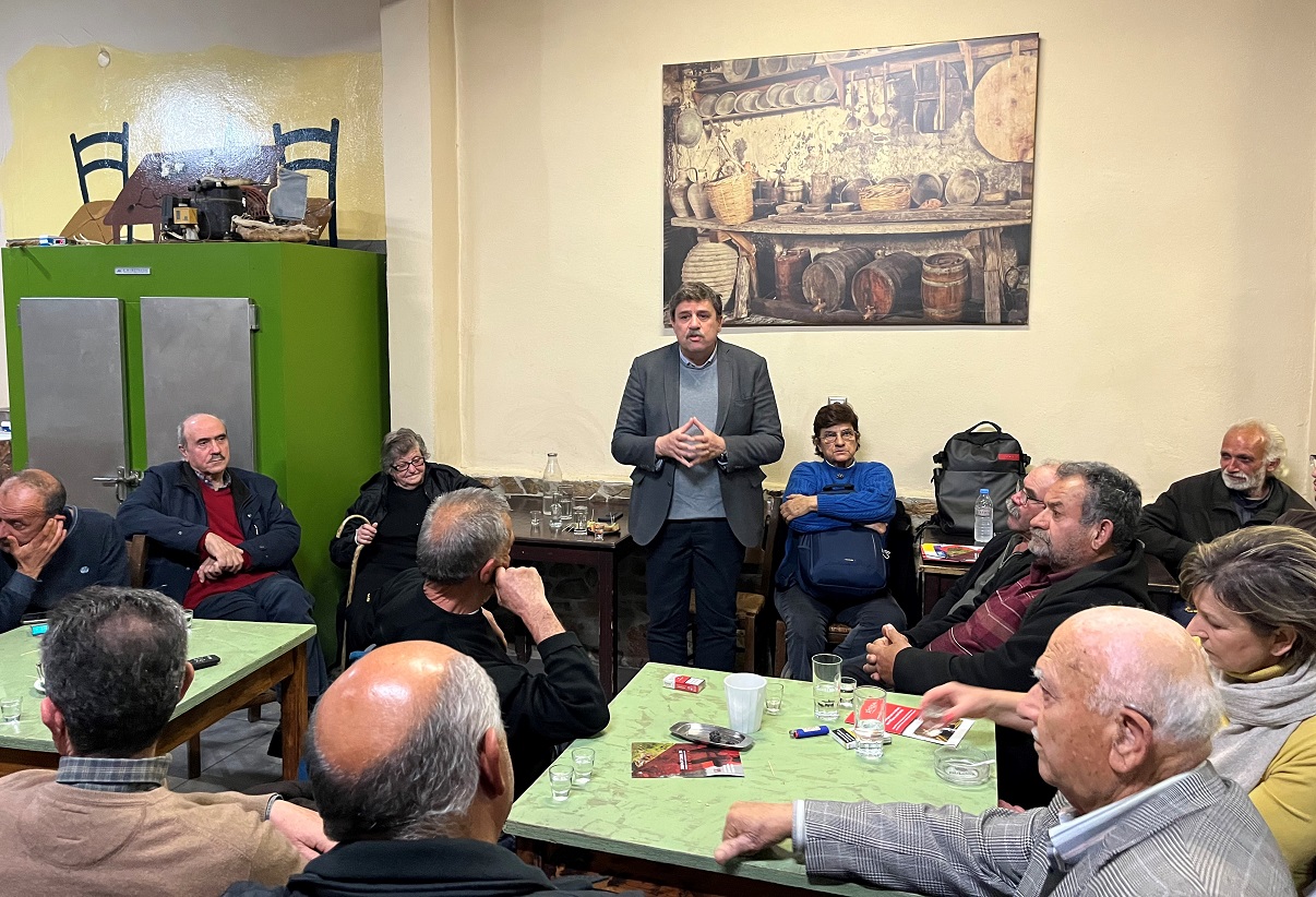 ξανθός συριζα υποψήφιος βουλευτής αμάρι Φουρφουράς Σακτούρια Ρέθυμνο