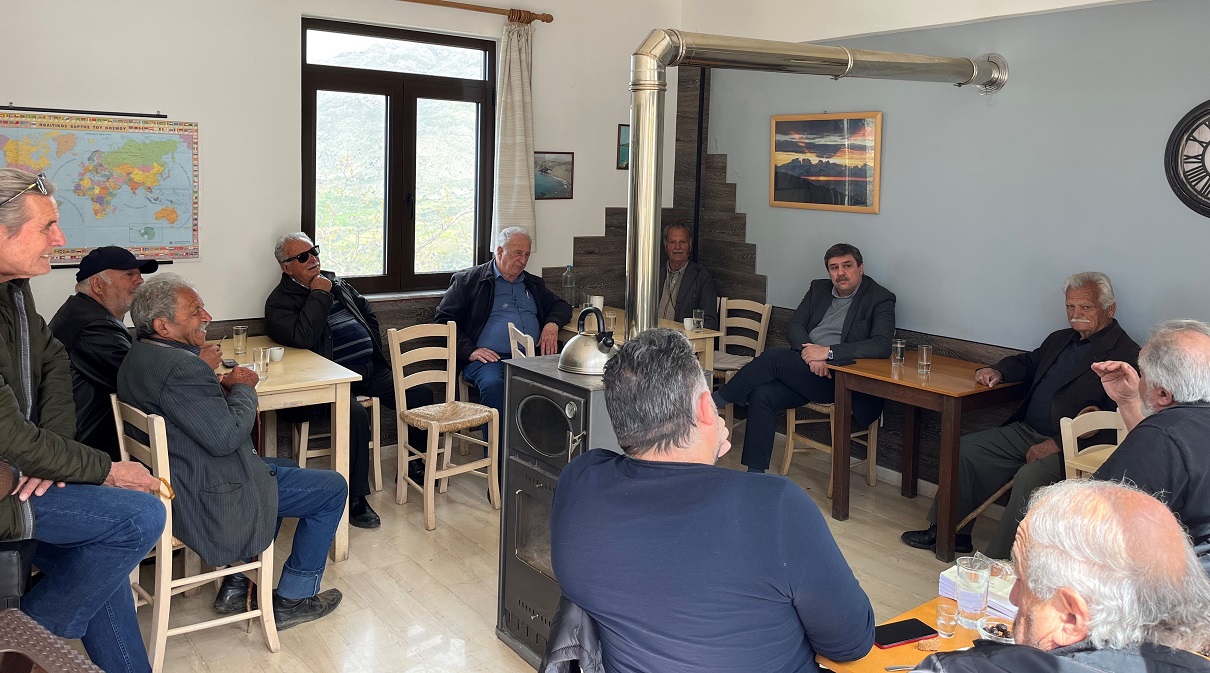 ξανθός συριζα υποψήφιος βουλευτής αμάρι Φουρφουράς Σακτούρια Ρέθυμνο