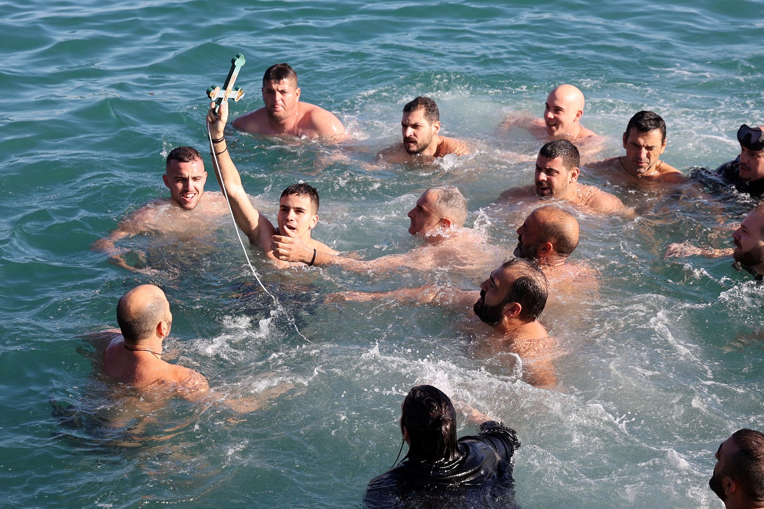 Αγιασμός υδάτων Ηράκλειο