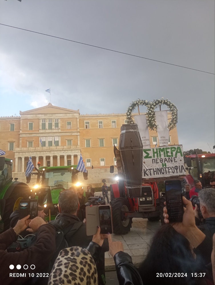 Αγρότες σύνταγμα