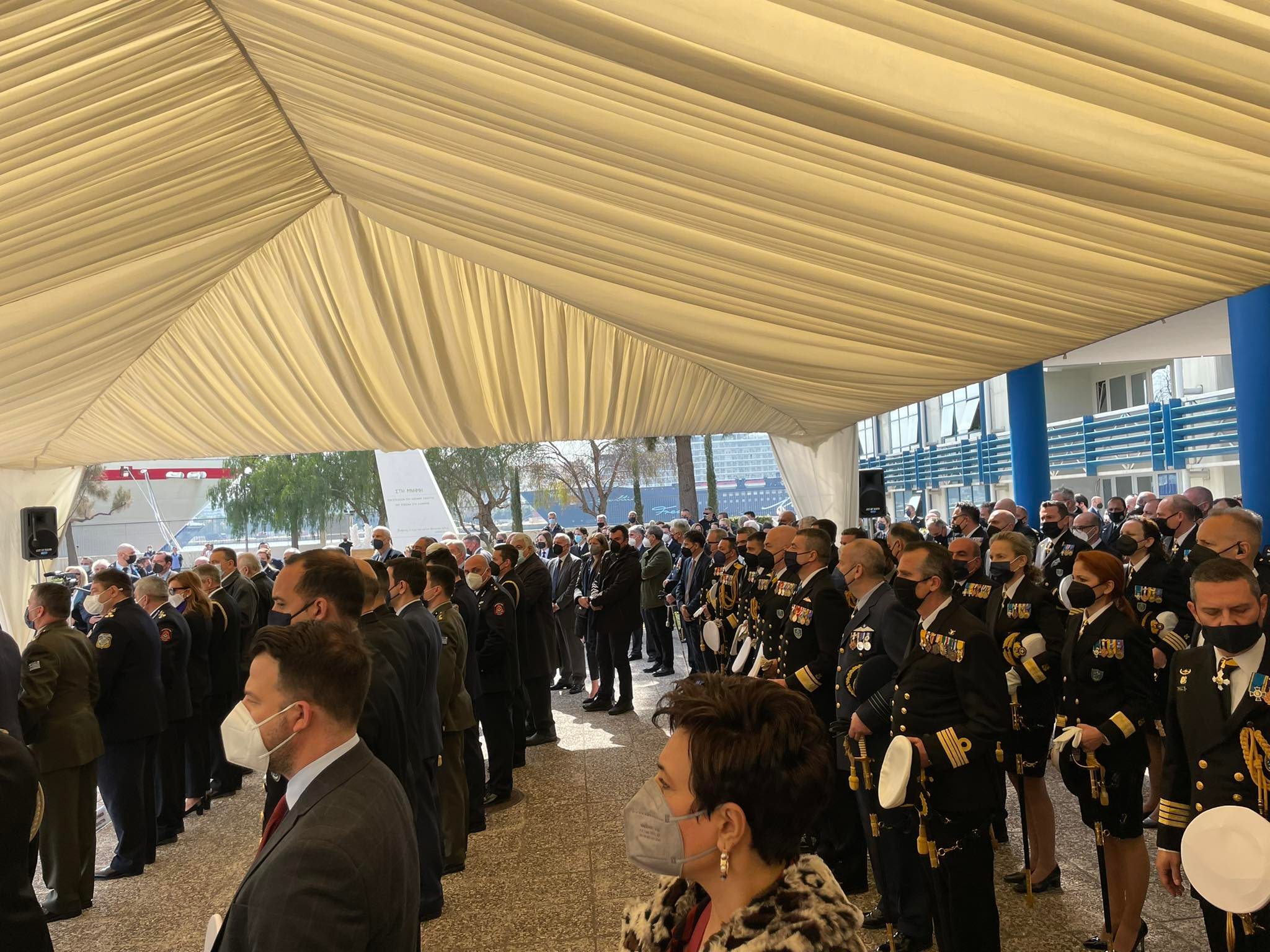 Λιμενικό τελετή παράδοσης παραλαβής