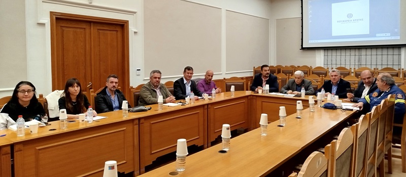 Συνάντηση Αντιπεριφερειαρχών Περιβάλλοντος και Πολιτικής Προστασίας με εκπροσώπους του ΔΕΔΔΗΕ