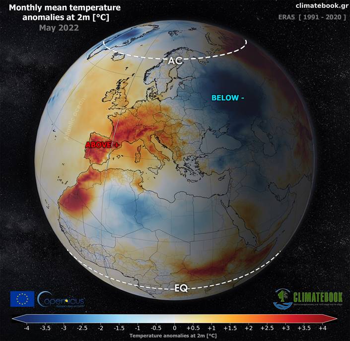 αποκλίσεις θερμοκρασίας