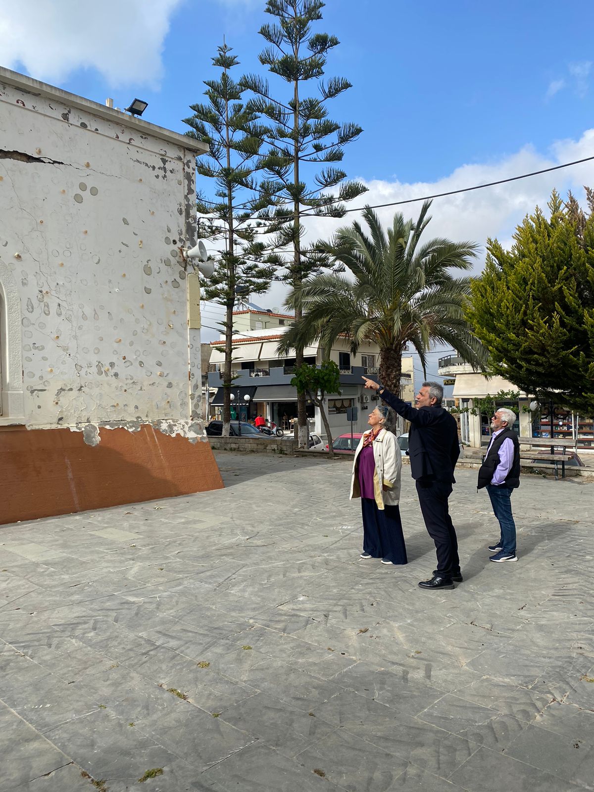 Στο Αρκαλοχώρι ο Τομεάρχης Υποδομών & Μεταφορών ΣΥΡΙΖΑ ΠΣ Χάρης Μαμουλάκης και η υπ. Ευρωβουλευτής Μαρία Καλουδιώτη