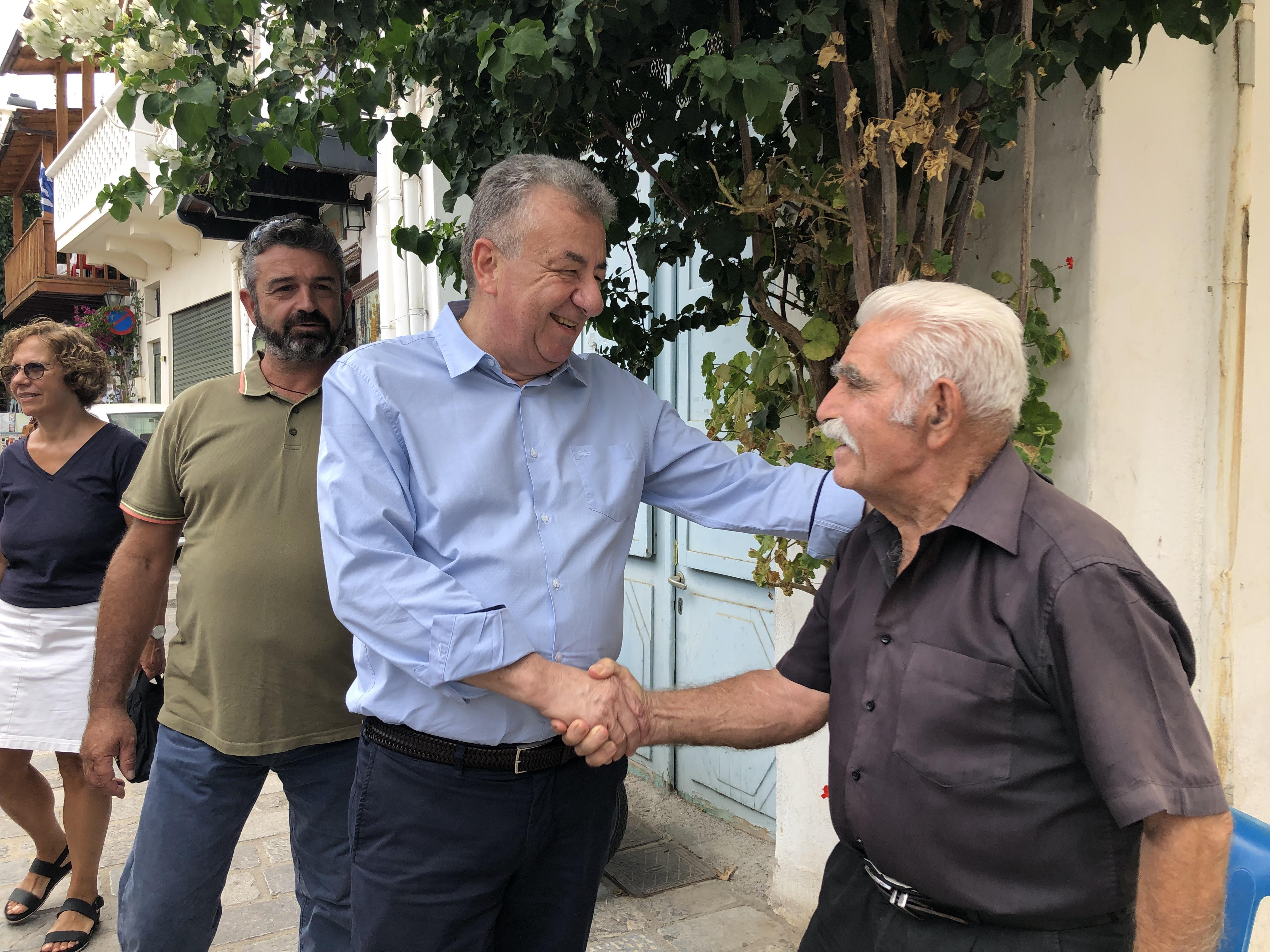 Αρναουτάκης περιοδεία Λασίθι