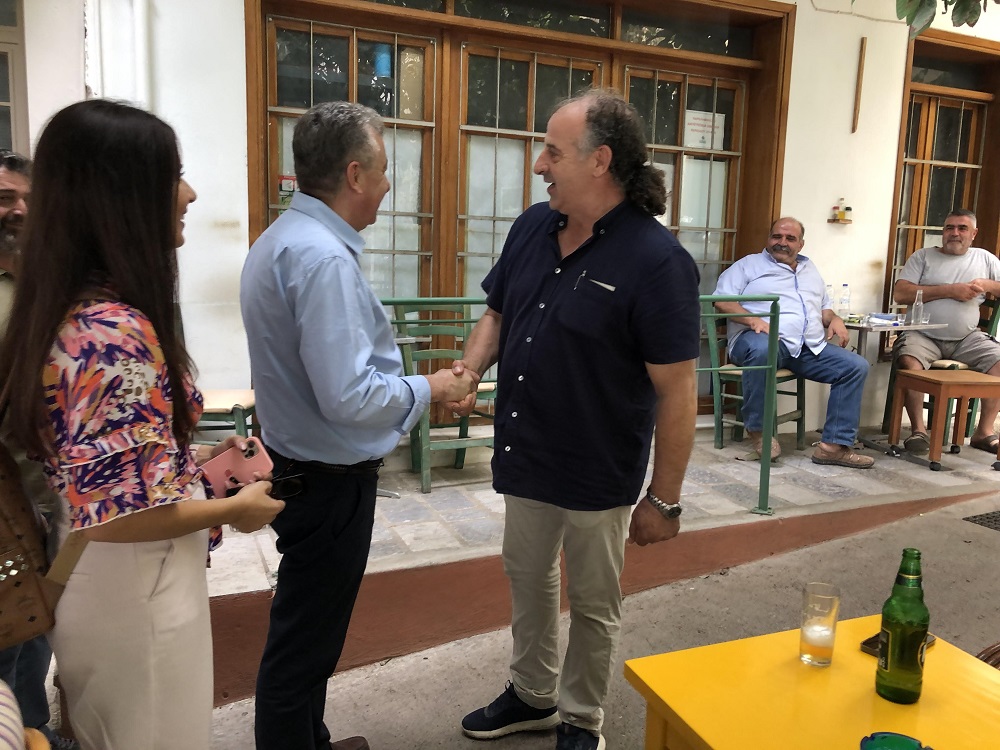 Αρναουτάκης περιοδεία Λασίθι