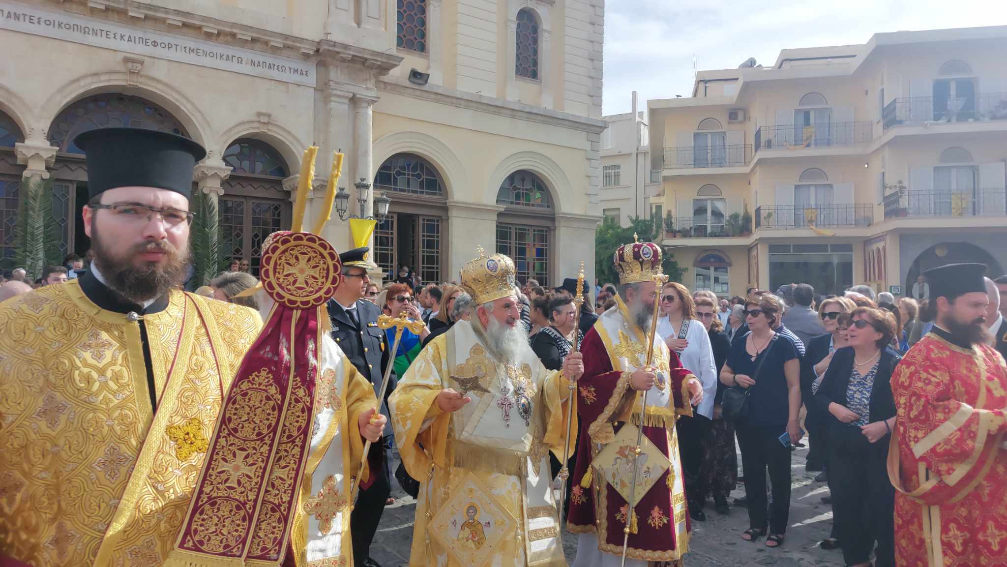 Το Ηράκλειο τιμά τον πολιούχο του, Άγιο Μηνά - Βίντεο και φωτογραφίες