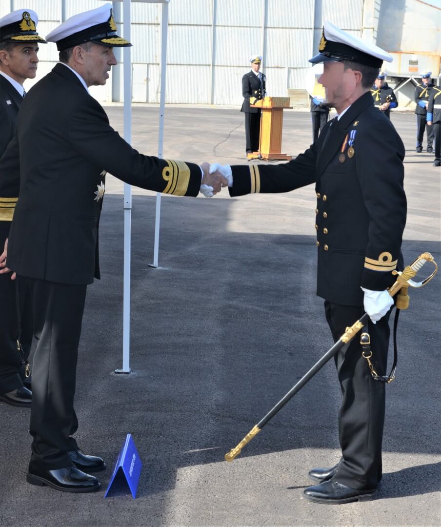 Επίσκεψη Αρχηγού ΓΕΝ στο ναύσταθμο Κρήτης