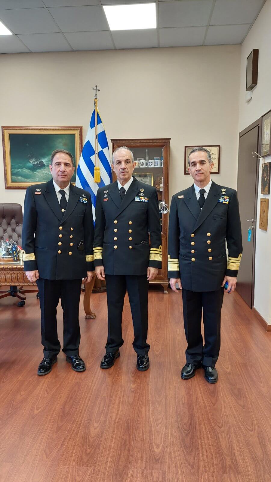 Επίσκεψη Αρχηγού ΓΕΝ στο ναύσταθμο Κρήτης