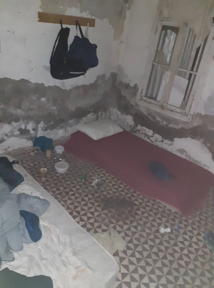 άστεγοι πρόσφυγες