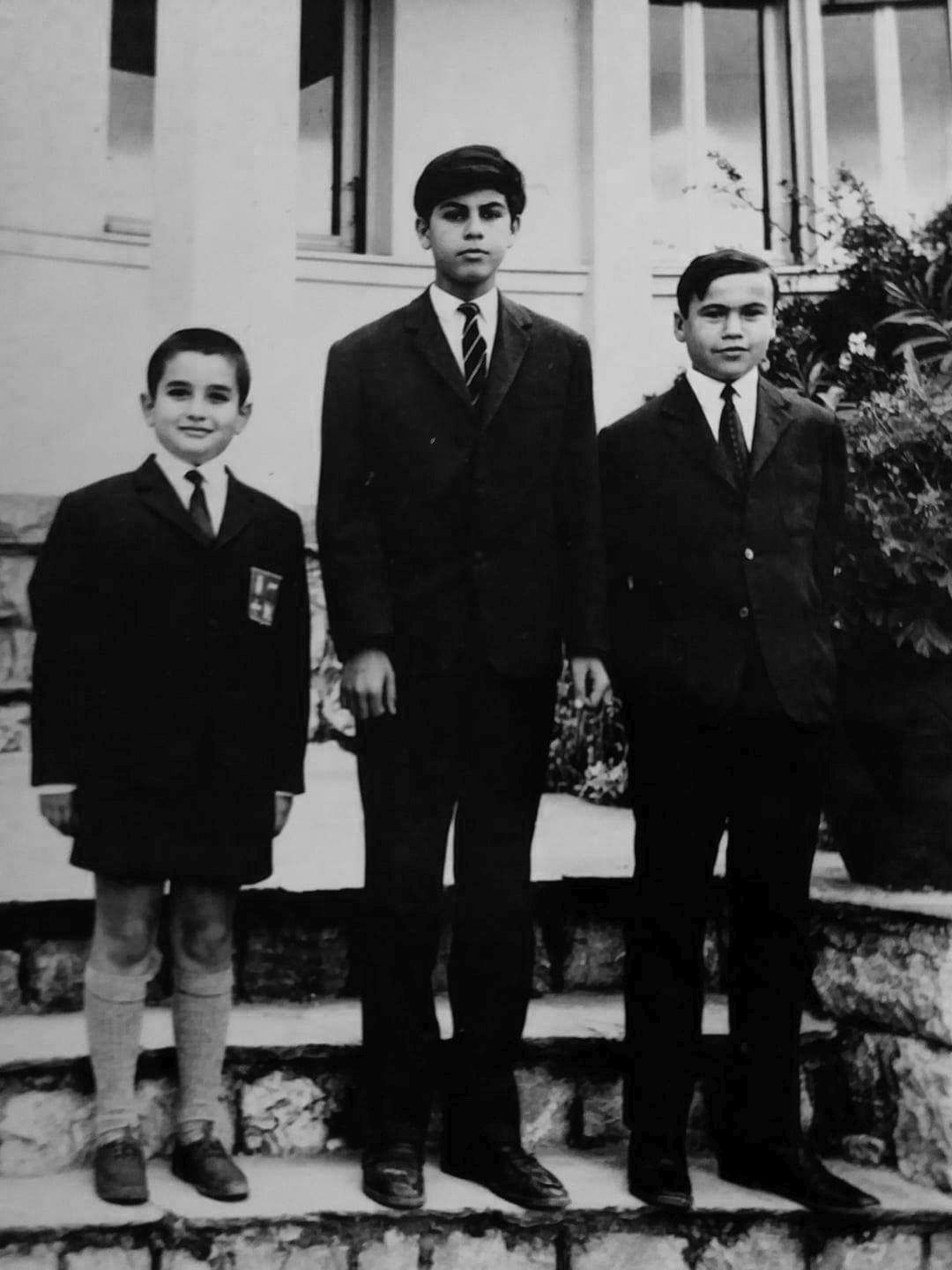 athens college with classmates