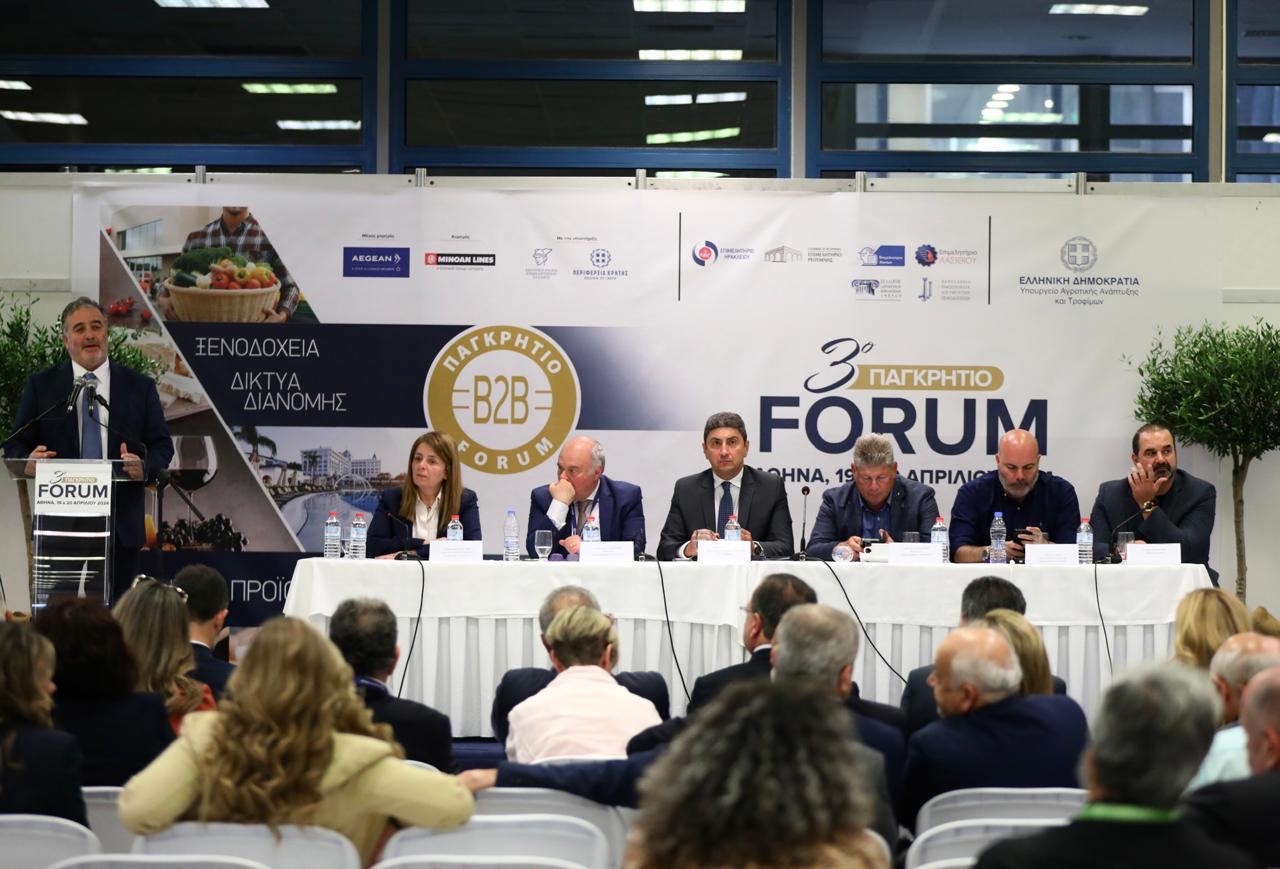 Αυγενάκης : «Όλες οι δεσμεύσεις μας για την ανάδειξη των κρητικών προϊόντων, θα γίνουν πράξη»