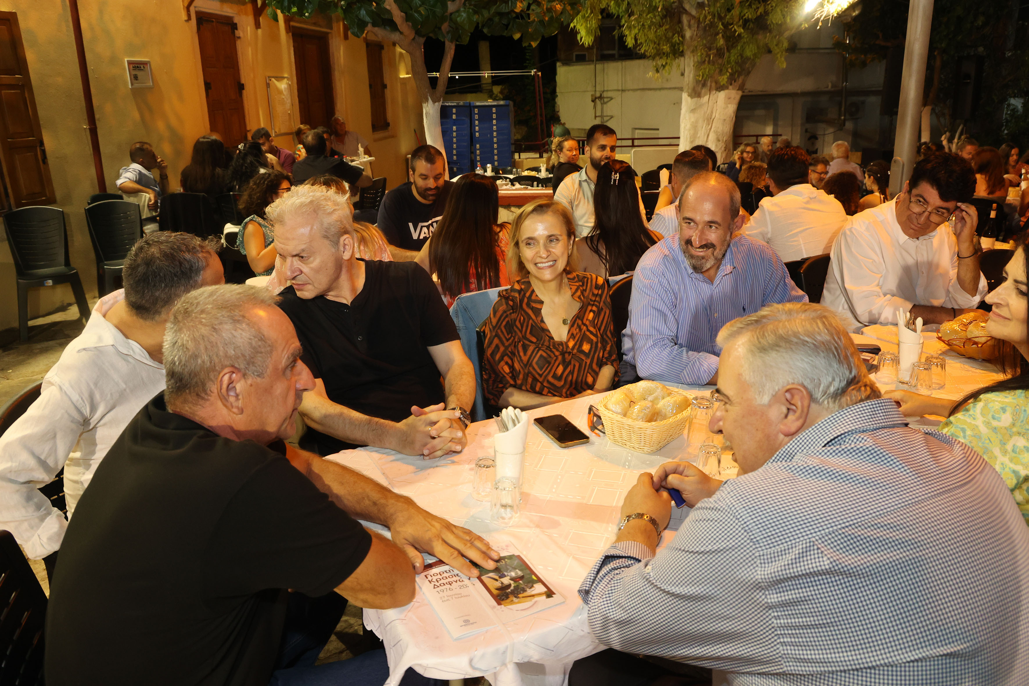 Στις Δαφνές για τη Γιορτή Κρασιού ο Δήμαρχος Ηρακλείου